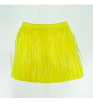 Neon Sarı Hawaii Parti Eteği 40 cm