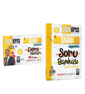 İndeks Akademi 2026 KPSS Tarih Konu ve Soru Seti 2 Kitap