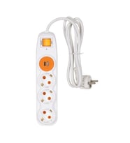 Nilson 3lü 1,5mt 1-Usb 1-Type Akım Korumalı Uzatma