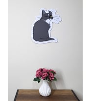 'Nelly' kağıttan el yapımı duvara asılı sticker
