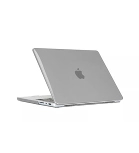 Apple Macbook Air 13.6inç 2022 M2 A2681 Kılıf Kristal Ön Arka Şeffaf Kapak (Renksiz)