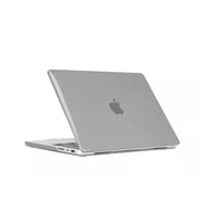Apple Macbook Air 13.6inç 2022 M2 A2681 Kılıf Kristal Ön Arka Şeffaf Kapak (Renksiz)