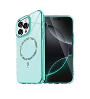 Iphone 14 Pro Max Live Diamond Magsafe Kapak - Yeşil