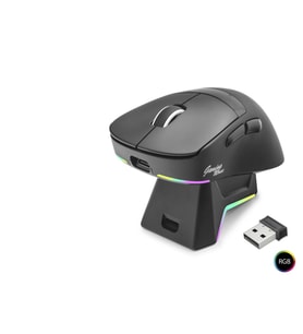 Kablosuz Gaming Rgb Mouse Şarj Standlı - Siyah MF1216B