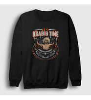 Presmono Unisex Siyah Time Ufc Khabib Nurmagomedov Sweatshirt 312991tt