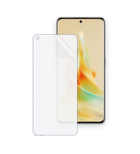 SChitec OPPO Reno8 5G Uyumlu Ön Yüzey Nano Şeffaf Hidrojel Ekran Koruyucu