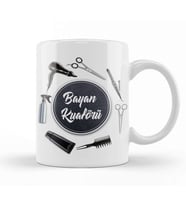 Bayan Kuaförü Kupa Bardak Porselen
