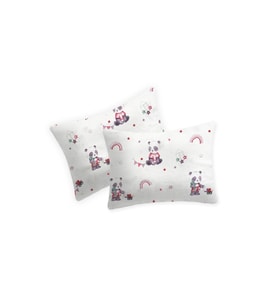 %100 Pamuklu Fermuarlı Bebek Yastık Kılıfı 35x45 ( 2 Adet )