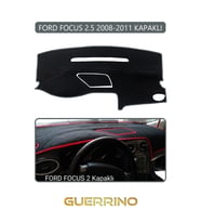 FORD Focus 2,5 (2008-2011) kapaklıTORPİDO KORUMA HALISI GRİ KENAR