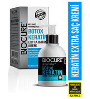 Biocure Botoks Keratin Extra Saç Bakım Kremi Hair Botox / 250 ml.