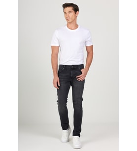 Wrangler Larston Jean Pantolon Antrasit Erkek Kot Pantolon W18S02958
