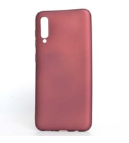 Samsung Galaxy A50 Uyumlu Kılıf Zore Premier Silikon Kapak (Mürdüm)