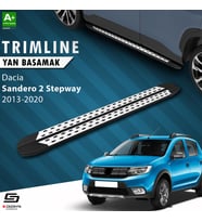 Dacia Sandero 2 Stepway TrimLine Gri Yan Basamak 2013 2014 2015 2016 2017 2018 2019 2020