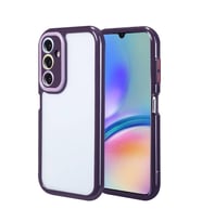 Skyarc Samsung Galaxy A05S Kılıf Kamera Korumalı Renkli Kenar ve Çerçeve Tasarımlı Vitamin Kapak (Mor)