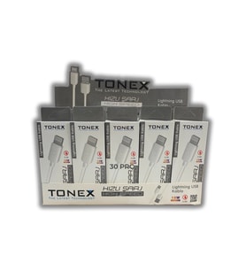 Tonex LİGHTNİNG 3.0A 18W İptone Hızlı Usb Kablo MA92 (30 Adet) 