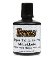 Brons Tahta Kalem Mürekkebi 100 CC Siyah BR-353