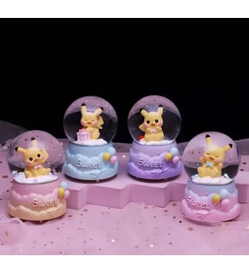 Pokemon Işıklı Kar Küresi 9 Cm
