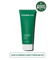 Sivilce & Akne & Siyah Nokta Karşıtı Yüz Temizleme Jeli  Niacinamide Çay Ağacı Yağı  100 ML