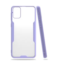 Samsung Galaxy M31 Kılıf Platin Silikon - Lila