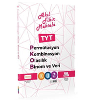 Akıl Fikir Mektebi Yayınları Tyt Permütasyon-Kombinasyon-Olasılık Ve Binom Ve Veri