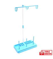 Ev Tipi Dikiş Makine Çardağı 3 İplikli Mavi