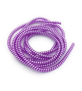 SPELT Şarj Aleti Kablosu Kablo Kordon Koruyucu Spiral Sarma Kılıf Koruma Magenta Shine