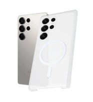 Galaxy S25 Ultra Kılıf PC Zara Magsafe Şeffaf Kılıf - Şeffaf