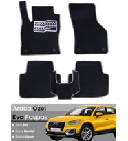 AUDİ Q2 (2016-2020) Uyumlu EVA Paspas Tam Set–Araca Özel,Su Geçirmez,Hızlı ve Kolay Montaj