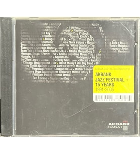 (Müzik CD'sidir Plak Değildir) CD Akbank Jazz Festival 15 Years CD
