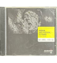 (Müzik CD'sidir Plak Değildir) CD Akbank Jazz Festival 15 Years CD