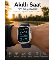 Akıllı Saat Nabız Ölçer Uyku Takibi Adımsayar Alarm ve Hatırlatıcı Çağrı Cevaplama Yeni Nesil