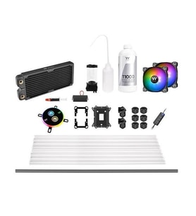 Thermaltake CL-W242-CU12SW-A Pacific C240 DDC ARGB 2x120mm Fanlı. Hard Tube. Custom Sıvı Soğutma K