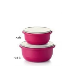 Tupperware Fuşya Miksim 2 Li Set