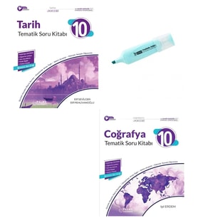 10.Sınıf Joker Tarih Ve Coğrafya Tematik Soru Kitabı (Yeni Müfredat)