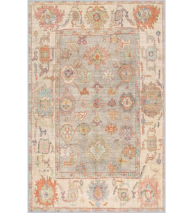 Eliana Home Baskılı, Yıkanabilir Kaymaz Taban Salon Halısı LNA1230 100x150 cm (Bej)