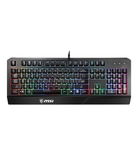 MSI GG VIGOR GK20TR RAINBOW GAMING KLAVYE (Siyah)