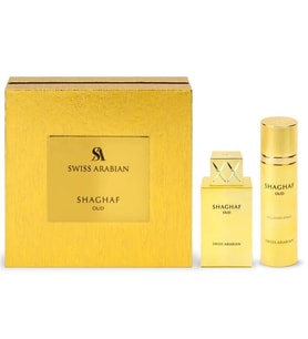 Swiss Arabian Shaghaf Oud EDP 75 ml + 75 ml Vücut Spreyi Unisex Parfüm Seti