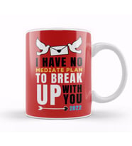 Sarcasm Funny Quote Valentine's Day,For Lover Or Boyfriend, Girlfriend Kupa Bardak Porselen