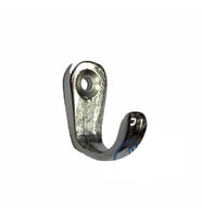 Tekli Anahtar, Bijuteri, Vitrin, Dekor Askısı - Nikel, 10x18x22 mm