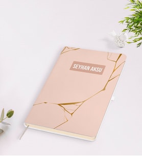 Kişiye Özel İsimli Beyaz Defter-18