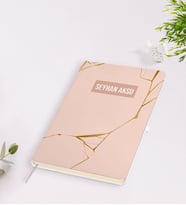 Kişiye Özel İsimli Beyaz Defter-18