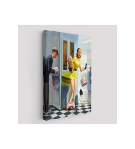 Pin Up Girl Duvar Tablo-6458