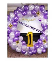 Parti Dekoratif Balon 1 Yaş
