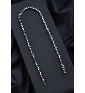 Hematit Doğal Taş Parlak Gümüş Rondela Kesim 6x4mm Dizi [AA]