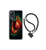 Infınıx Note 11 Pro Kılıf Ipli Boyun Askılı Desenli Silikon Boks Eldiveni 1763