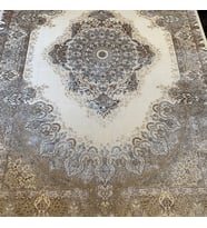 Hoom Rugs Glenda GL002 Beige Brown Klasik Salon Halısı (Bej-Kahve)
