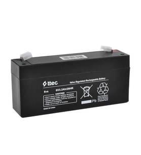 TTEC 6V 3.2 AH Kuru Bakımsız Akü