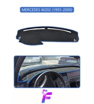 MERCEDES W202 (1993-2000) Uyumlu Torpido Örtüsü Yansıma Önleyici Kolay Montaj Tam Koruma H17
