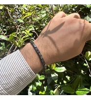 Designbyonlyone Erkek Hematit Doğaltaş Bileklik