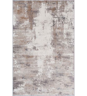 Eliana Home Baskılı, Yıkanabilir Kaymaz Taban Salon Halısı LNA1058 100x150 cm (Bej)